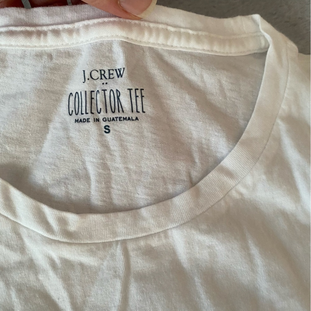 J.Crew factory women’s size S cats print short sleeve T-shirt - Picture 3 of 8